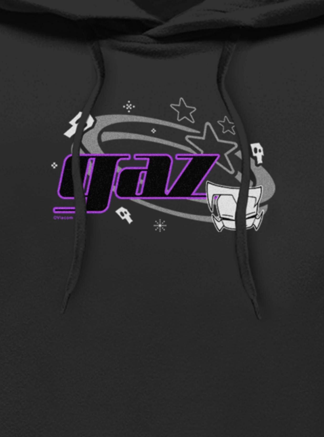 Invader ZIM Gaz Game Slave 2 Winner Hoodie Hot Topic Exclusive, BLACK, alternate - view 3