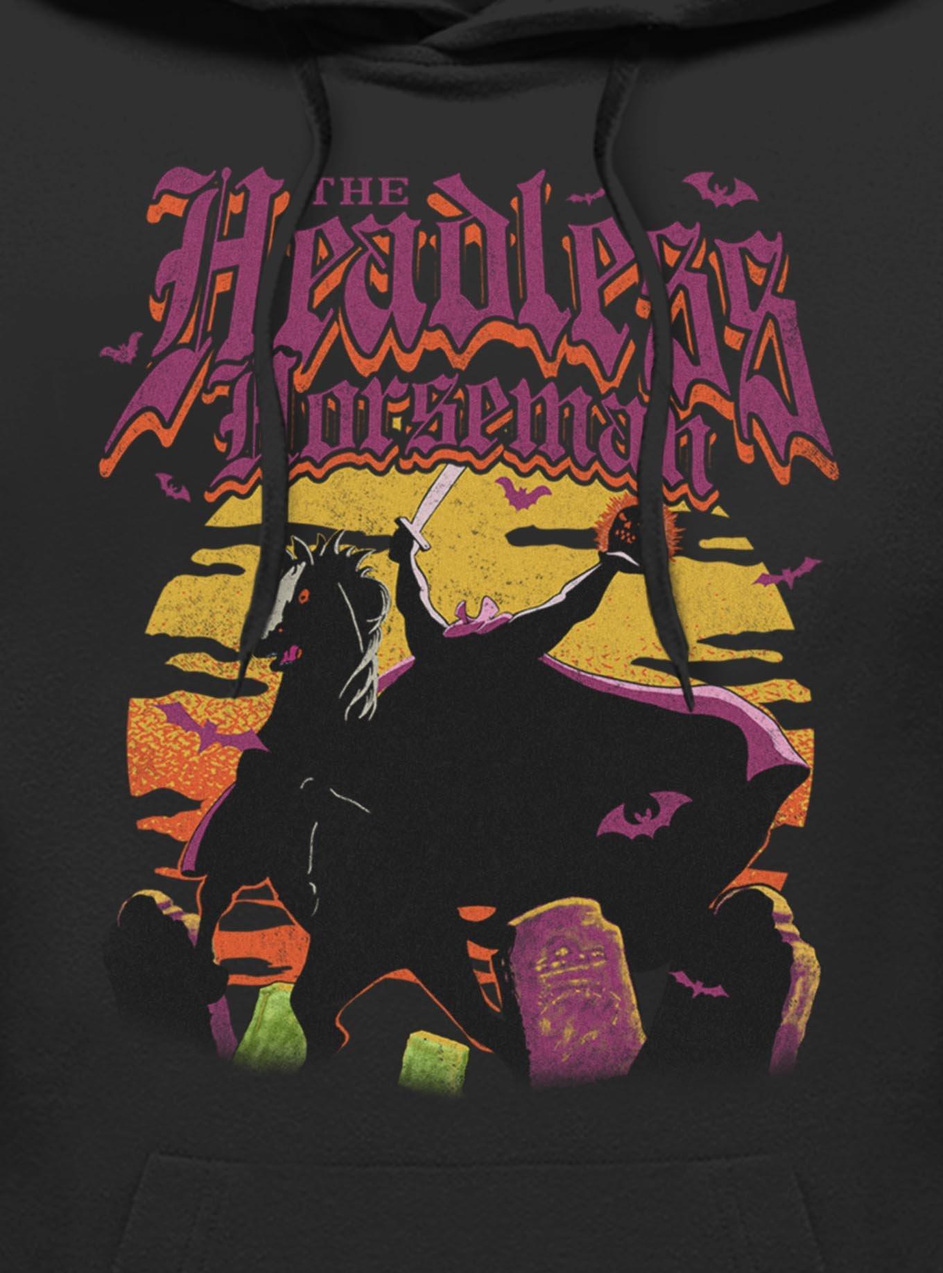 Disney The Adventures Of Ichabod And Mr. Toad The Headless Horseman Hoodie Hot Topic Exclusive, BLACK, alternate - view 2