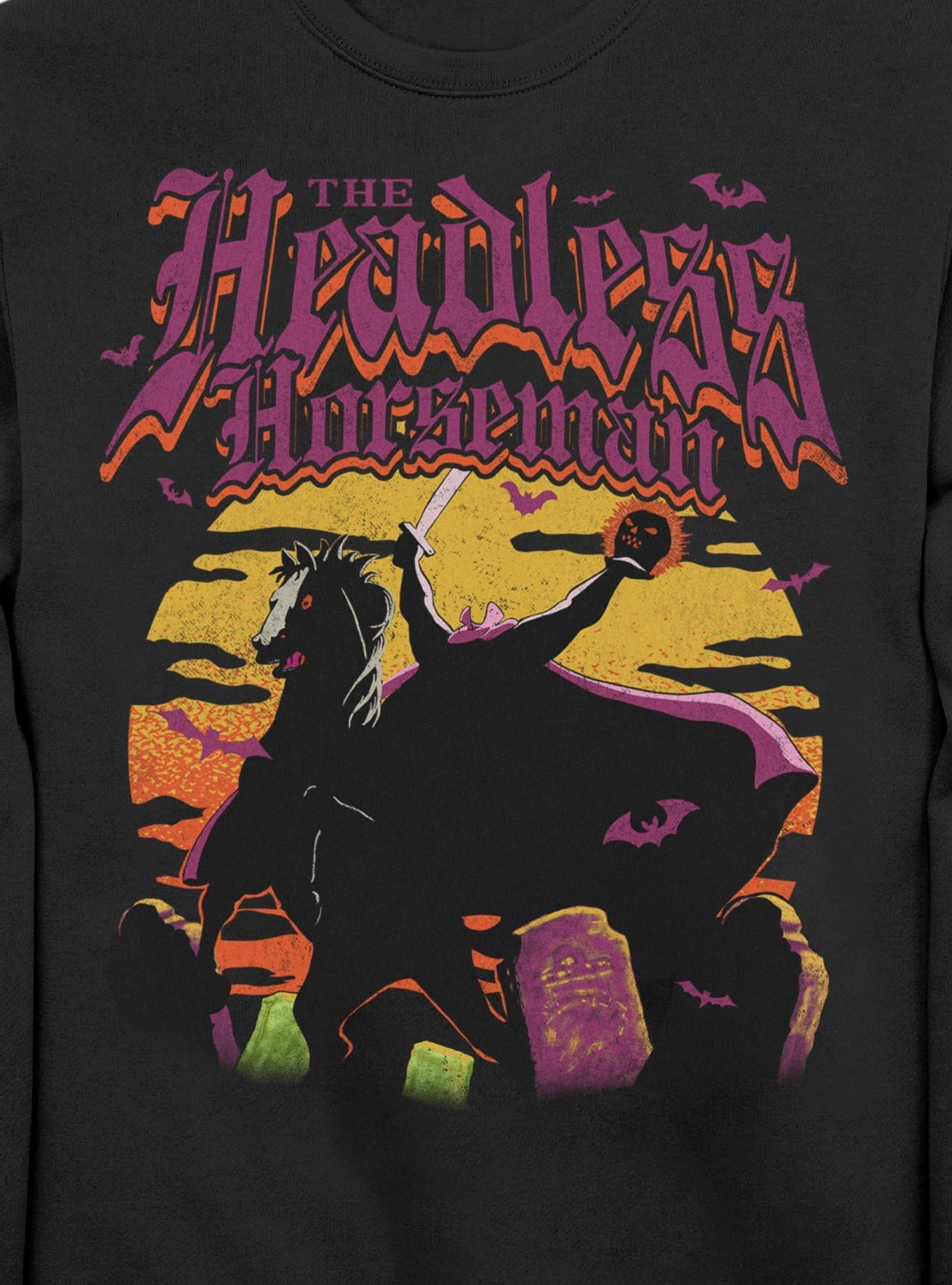 Disney The Adventures Of Ichabod And Mr. Toad The Headless Horseman Sweatshirt Hot Topic Exclusive, BLACK, alternate - view 2