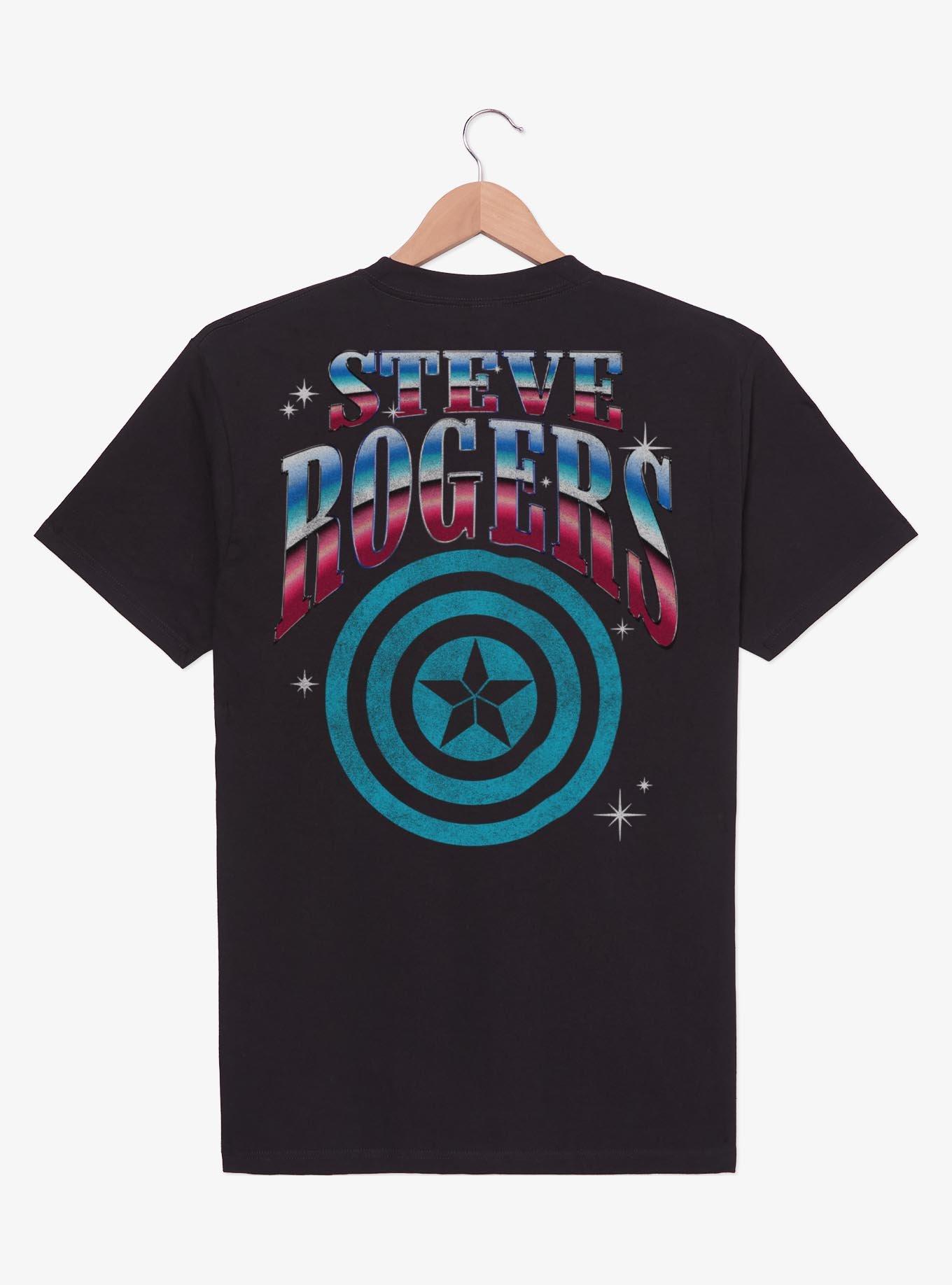 Marvel Avengers: Endgame Captain America Steve Rogers T-Shirt, BLACK, alternate - view 2