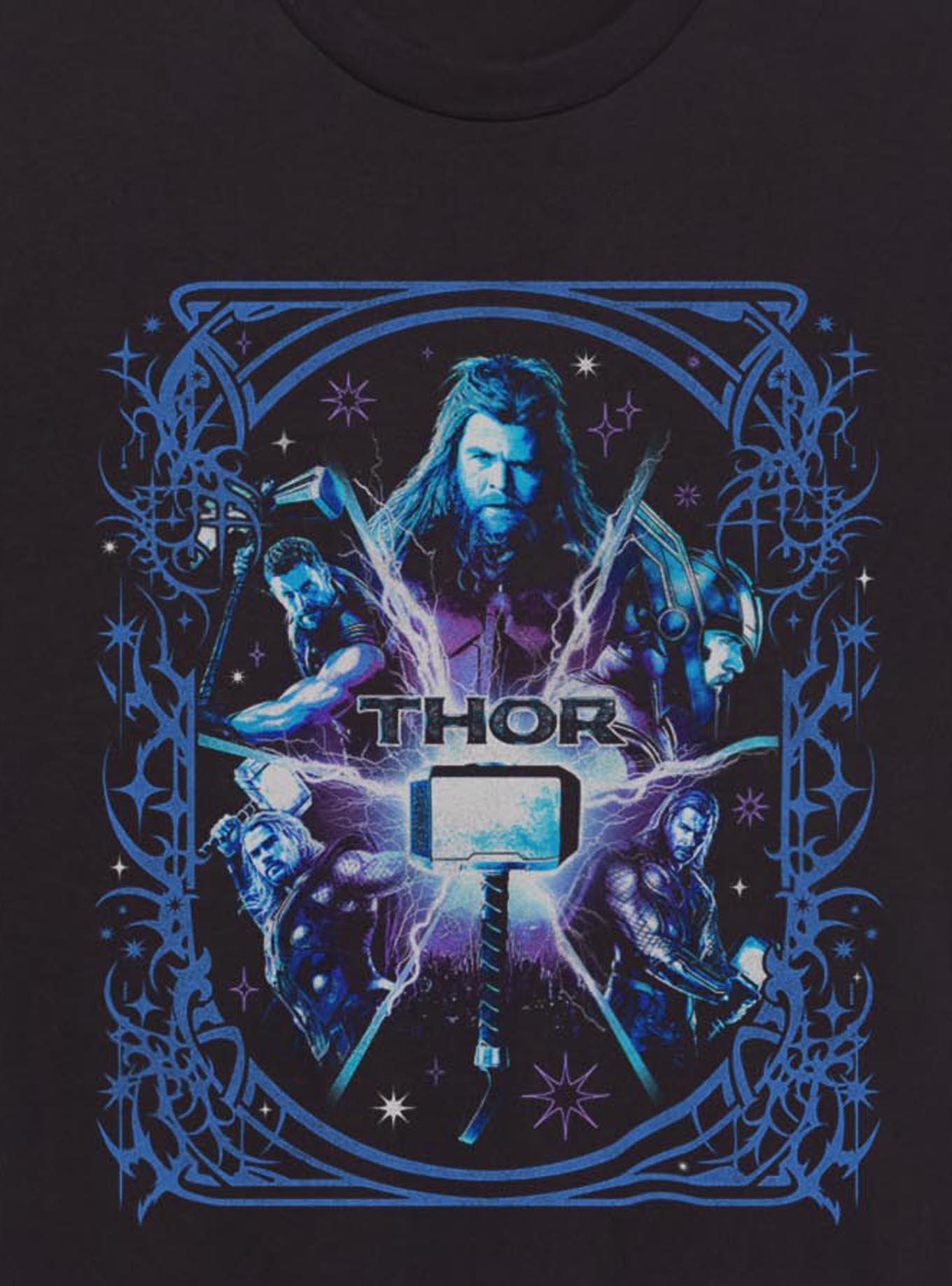Marvel Avengers: Endgame Thor Worthy Odinson T-Shirt, BLACK, alternate - view 3