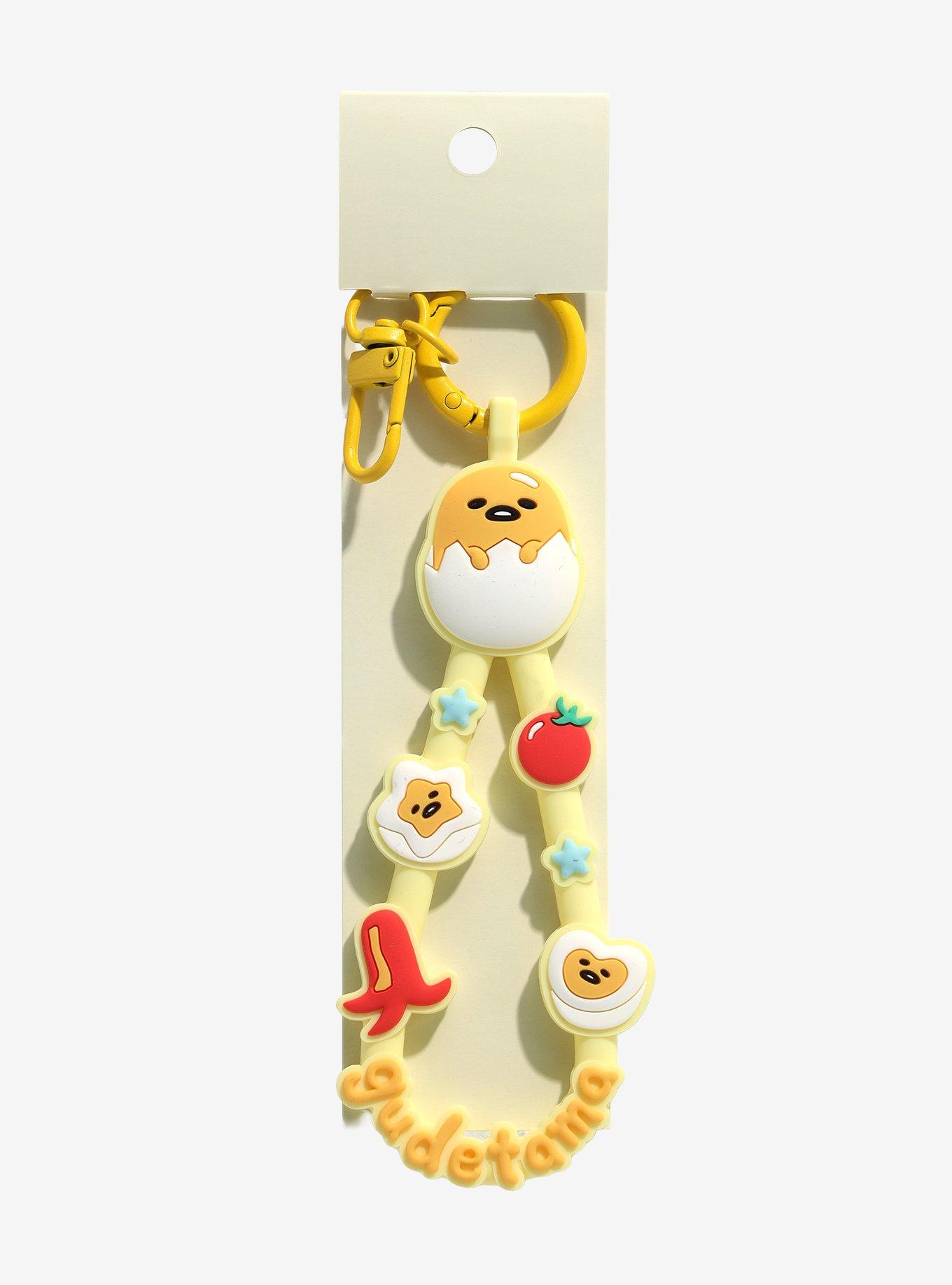 Sanrio Japan Originals Gudetama Rubber Keychain, , alternate - view 2