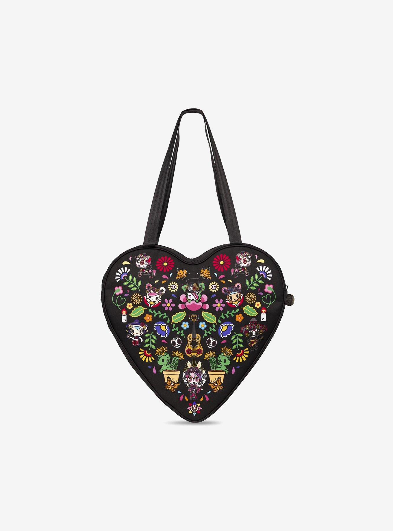 JuJuBe x tokidoki Dia de los Muertos Heart Tote, , alternate - view 5
