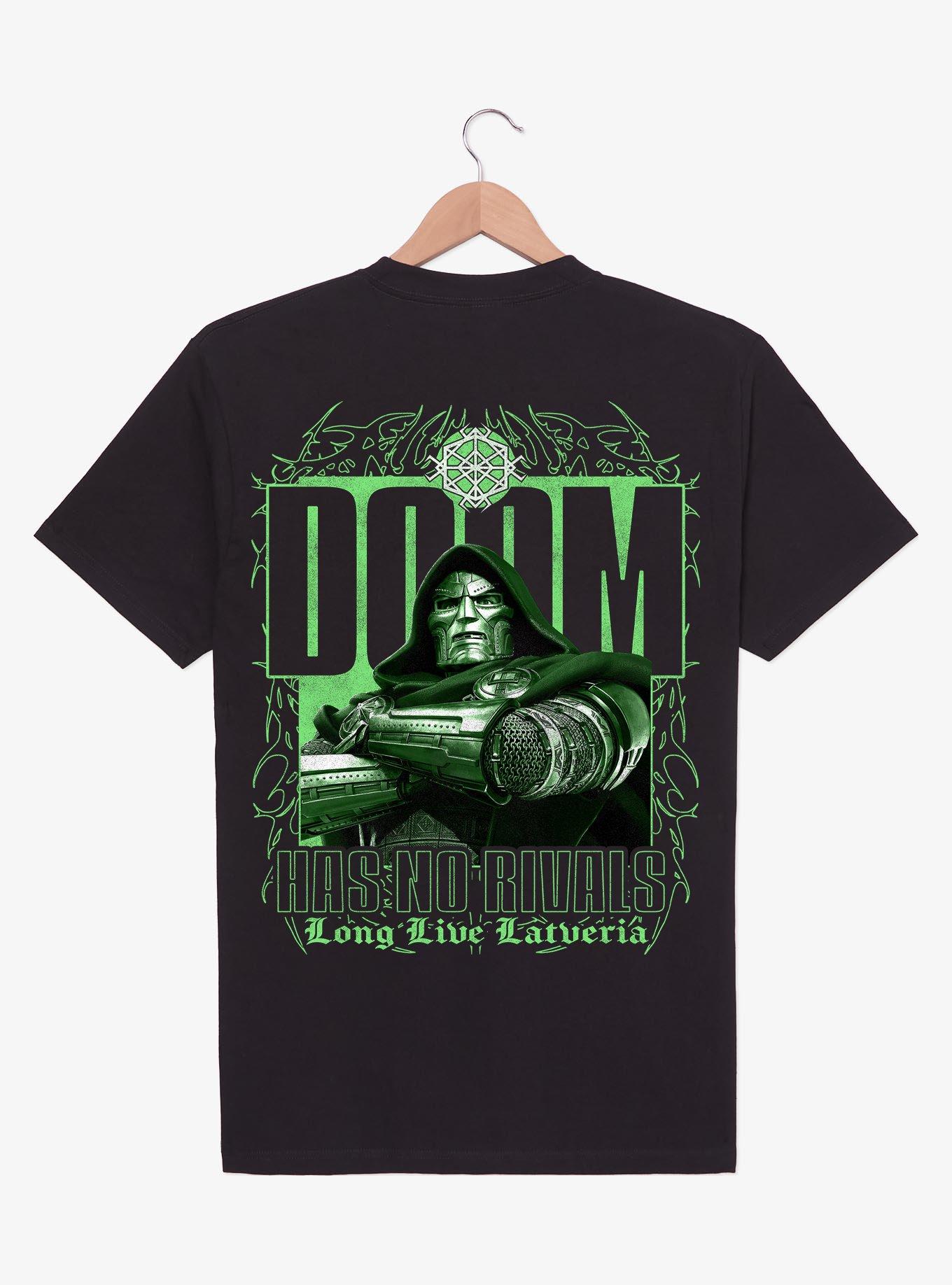Marvel Avengers Doomsday Doom Has No Rivals T-Shirt BoxLunch Exclusive, BLACK, alternate - view 2
