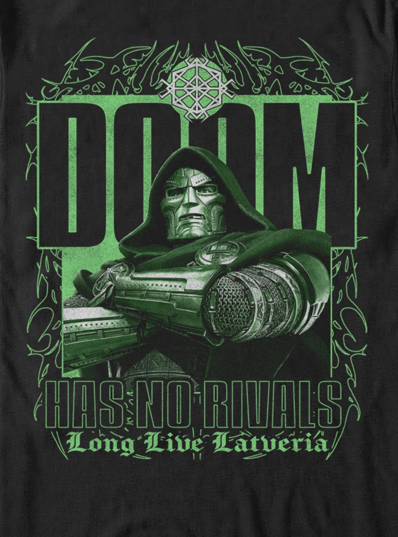 Marvel Avengers Doomsday Doom Has No Rivals T-Shirt BoxLunch Exclusive, BLACK, alternate - view 4