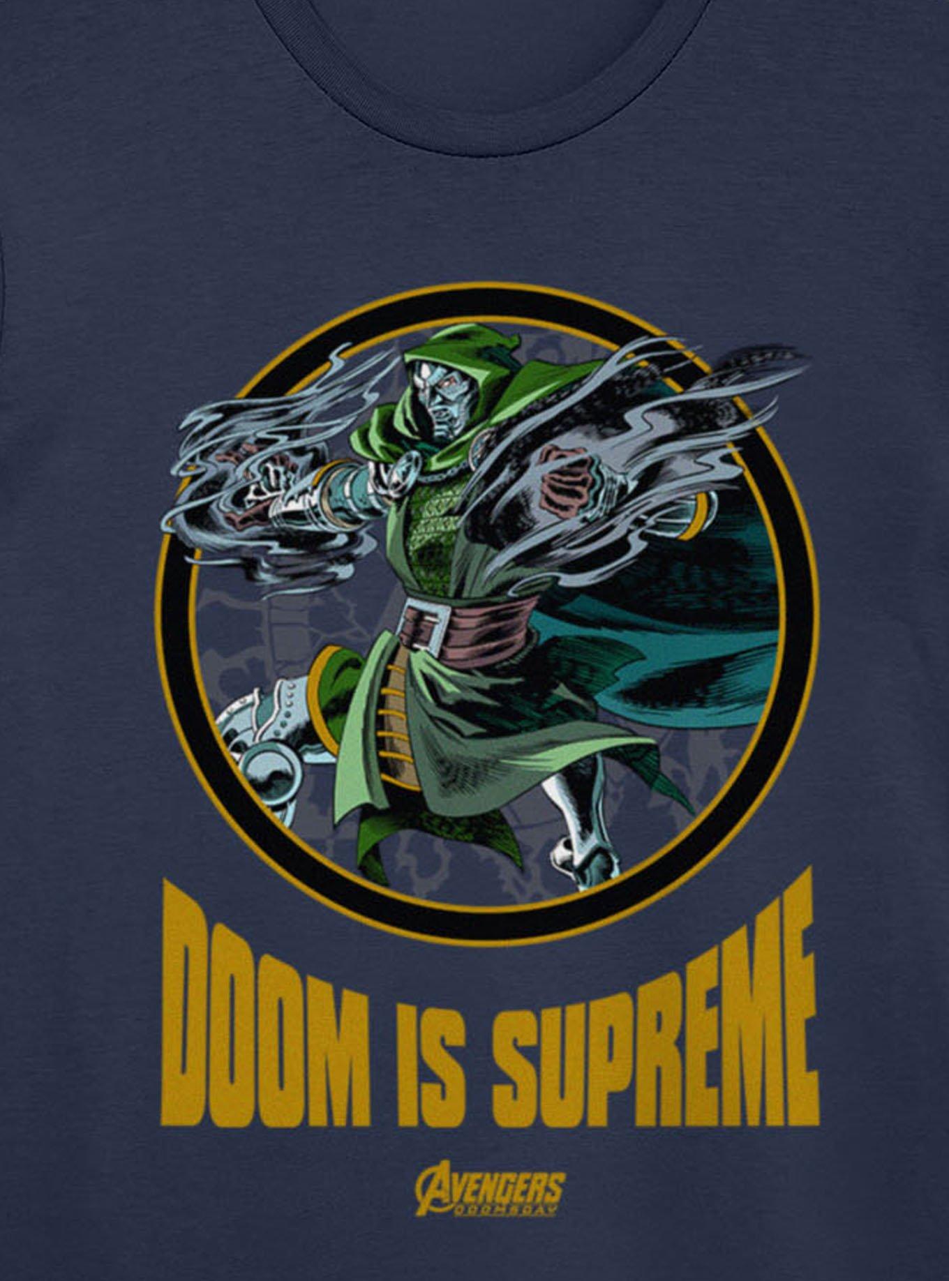Marvel Avengers Doomsday Doom Is Supreme Circle Of Dr Doom T-Shirt BoxLunch Exclusive, , alternate - view 2