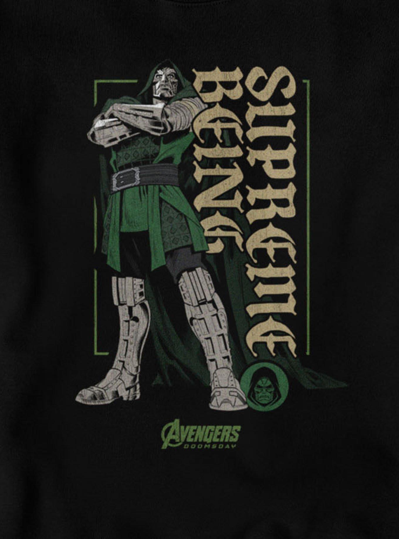 Marvel Avengers Doomsday Supreme Being Stance Sweatshirt BoxLunch Exclusive, , alternate - view 2