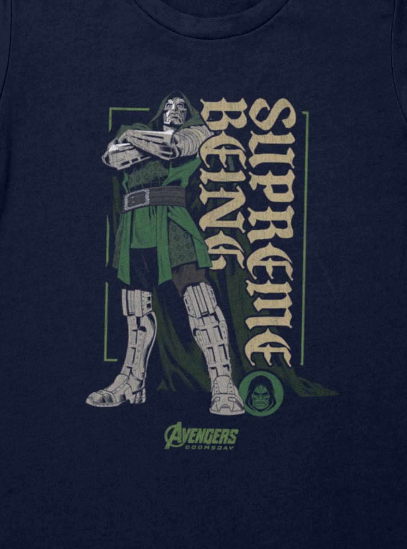 Marvel Avengers Doomsday Supreme Being Stance Womens T-Shirt BoxLunch Exclusive, , alternate - view 2