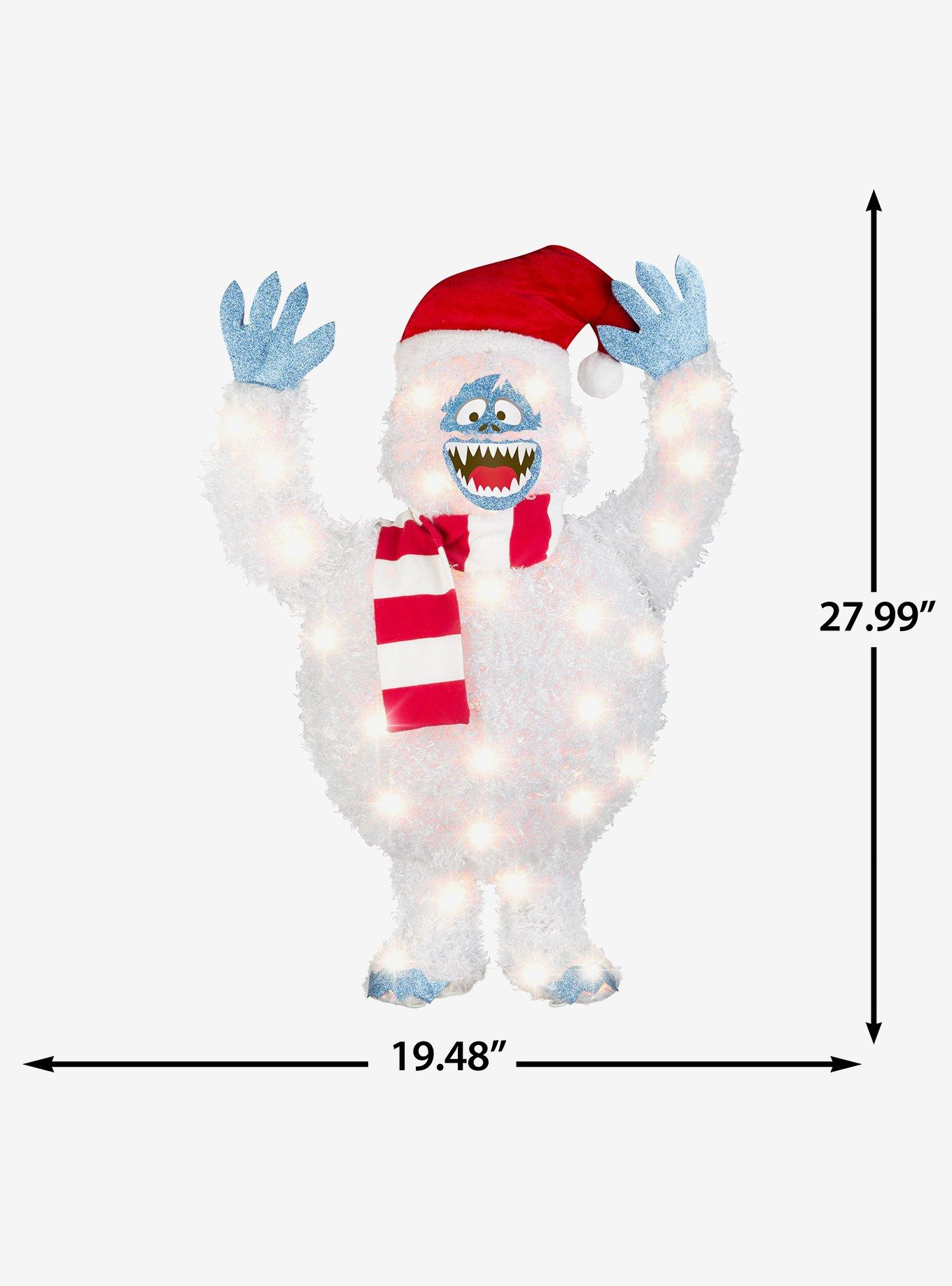 Rudolph The Red-Nosed Reindeer Bumble 28" 3D Lighted Tinsel Sculpture, , alternate - view 4