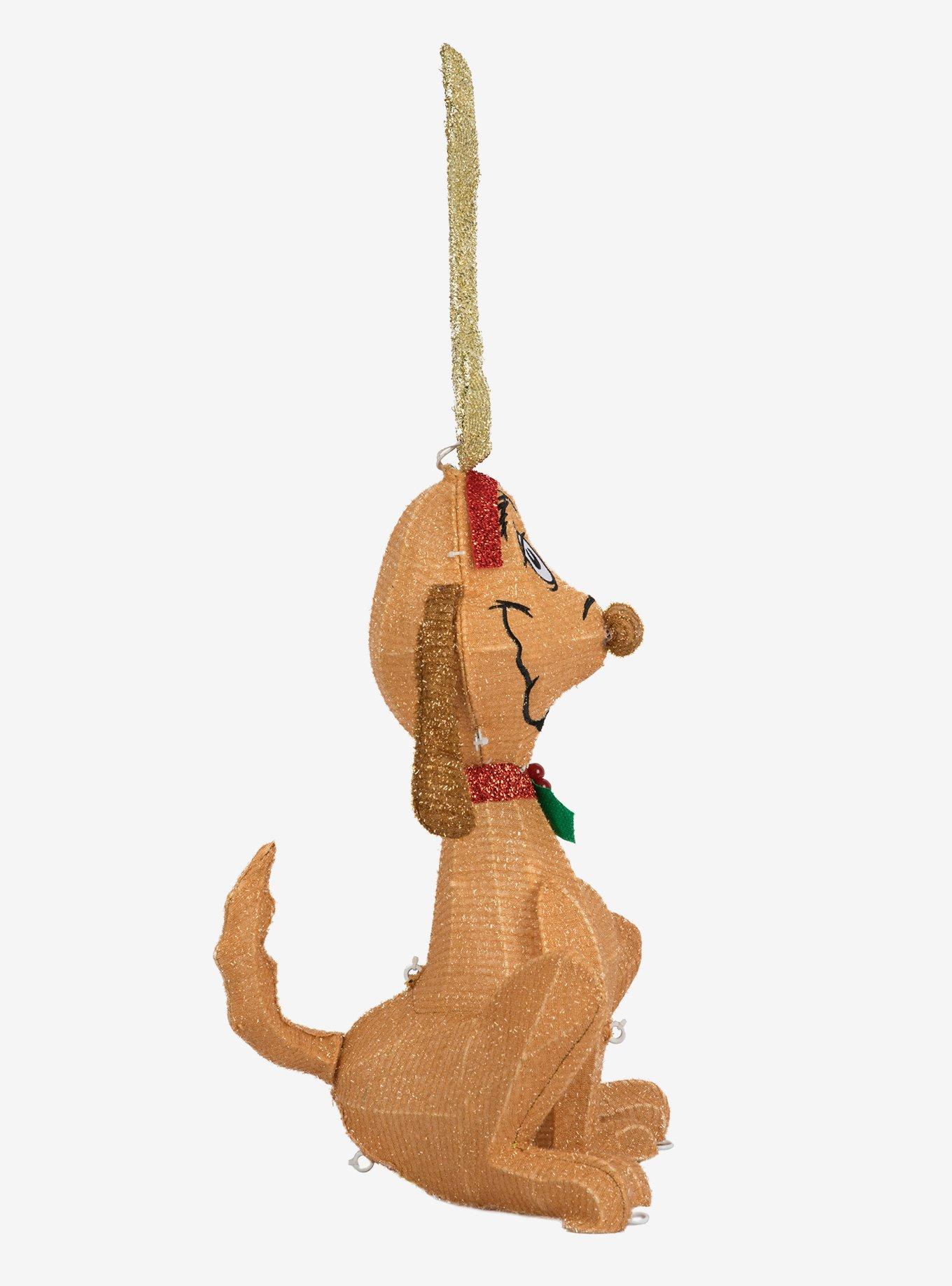 Dr. Seuss How The Grinch Stole Christmas! Max 30" 3D Lighted Tinsel Sculpture, , alternate - view 3