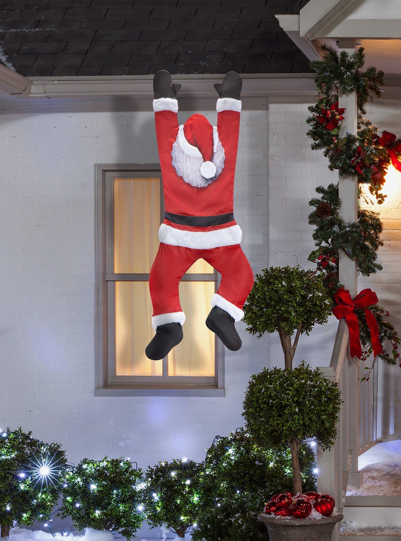Season's Greeters Realistic Hanging Santa Decor, , alternate - view 2