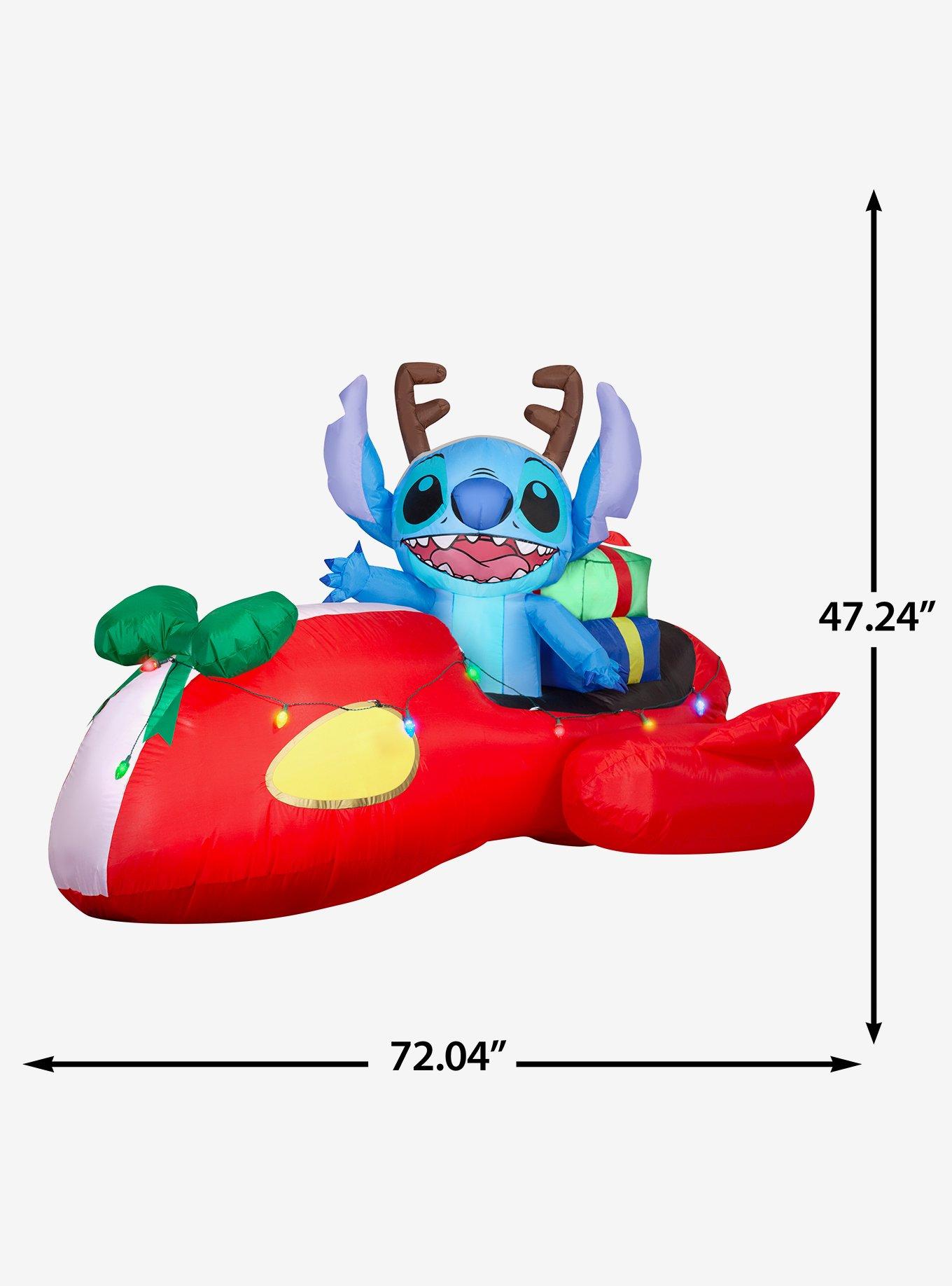 Disney Lilo & Stitch in Red Speeder Car with Light String Airblown, , alternate - view 5