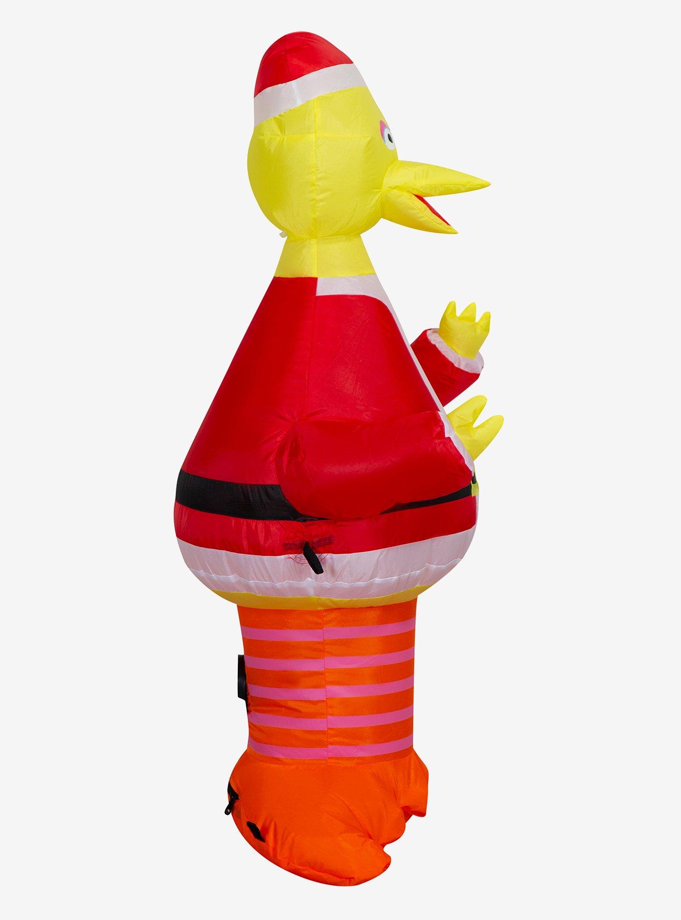 Sesame Street Big Bird in Santa Suit Airblown, , alternate - view 3