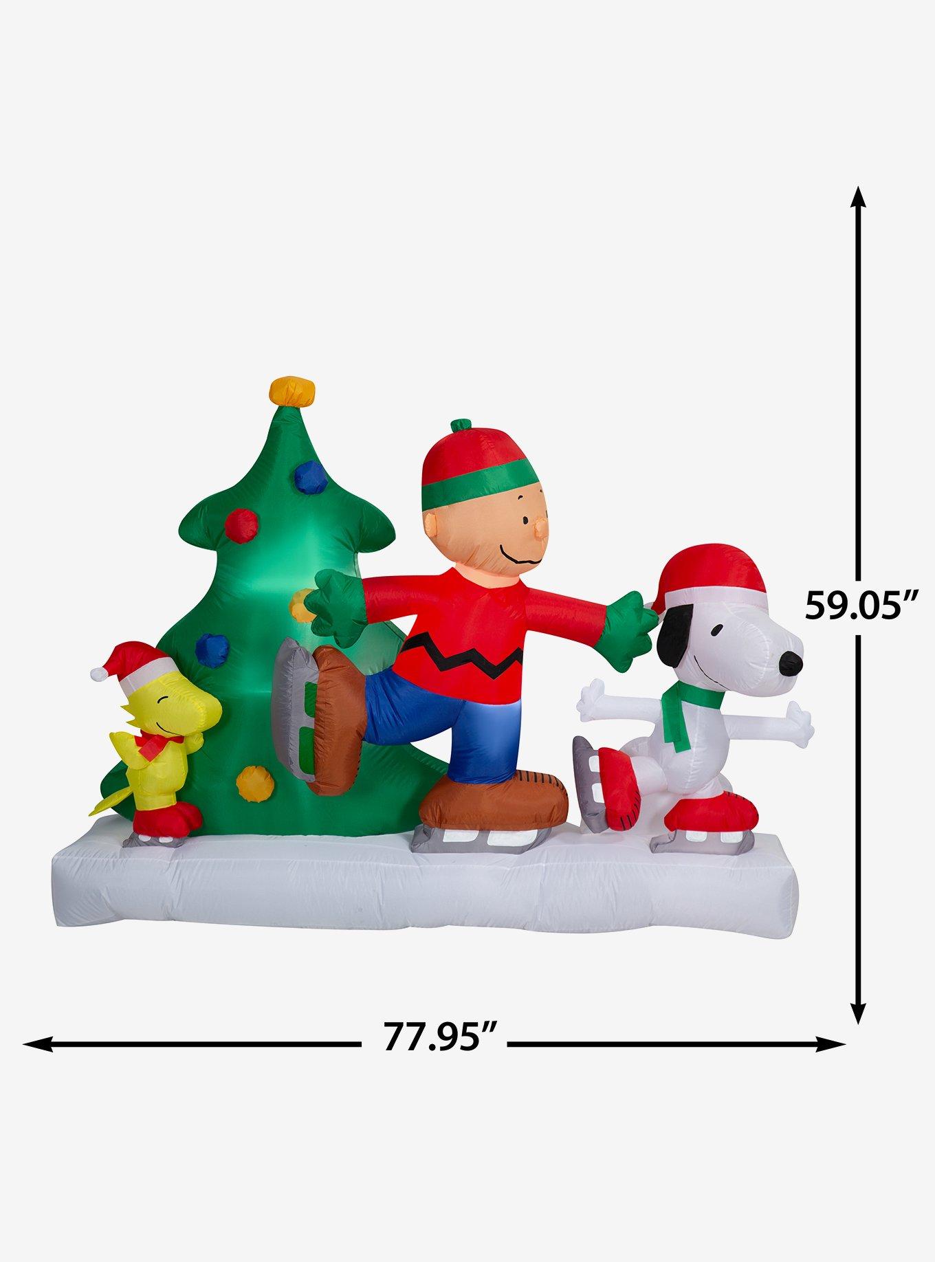 Peanuts Skating Scene Airblown, , alternate - view 6