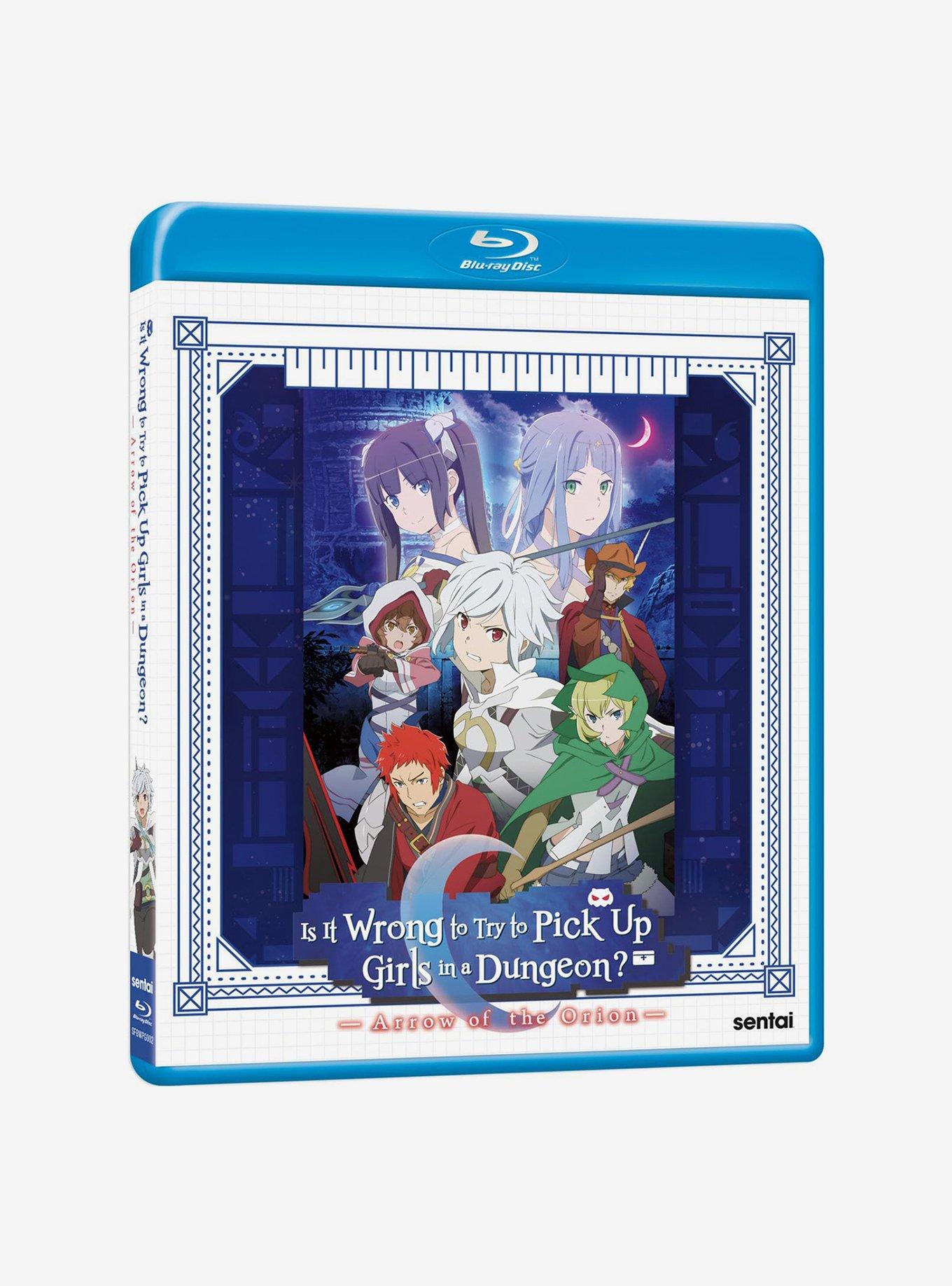 Is It Wrong To Try To Pick Up Girls In A Dungeon? Arrow of The Orion Blu-Ray, , alternate - view 2