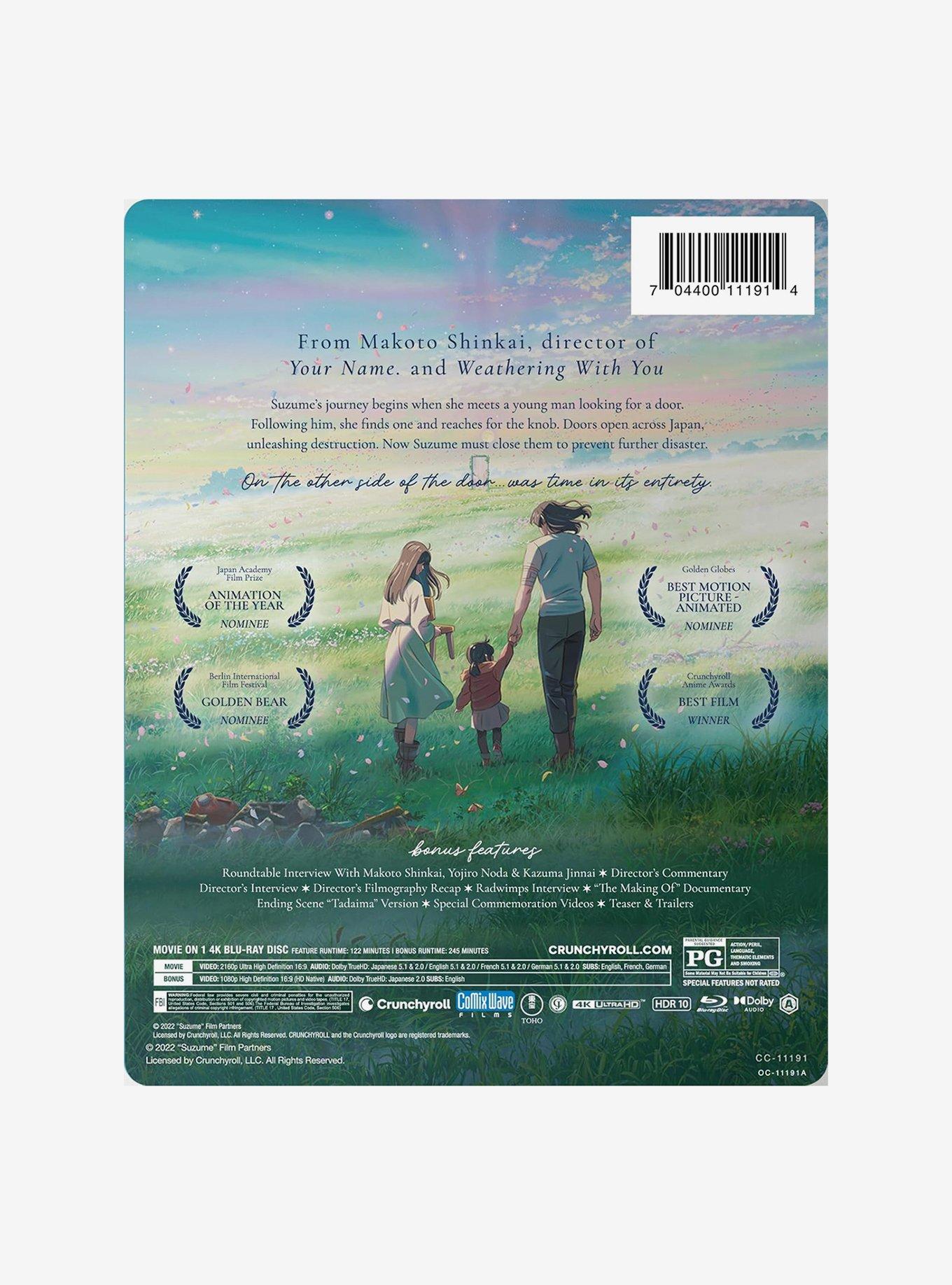 Suzume Movie (Steelbook) Ultra HD, , alternate - view 2