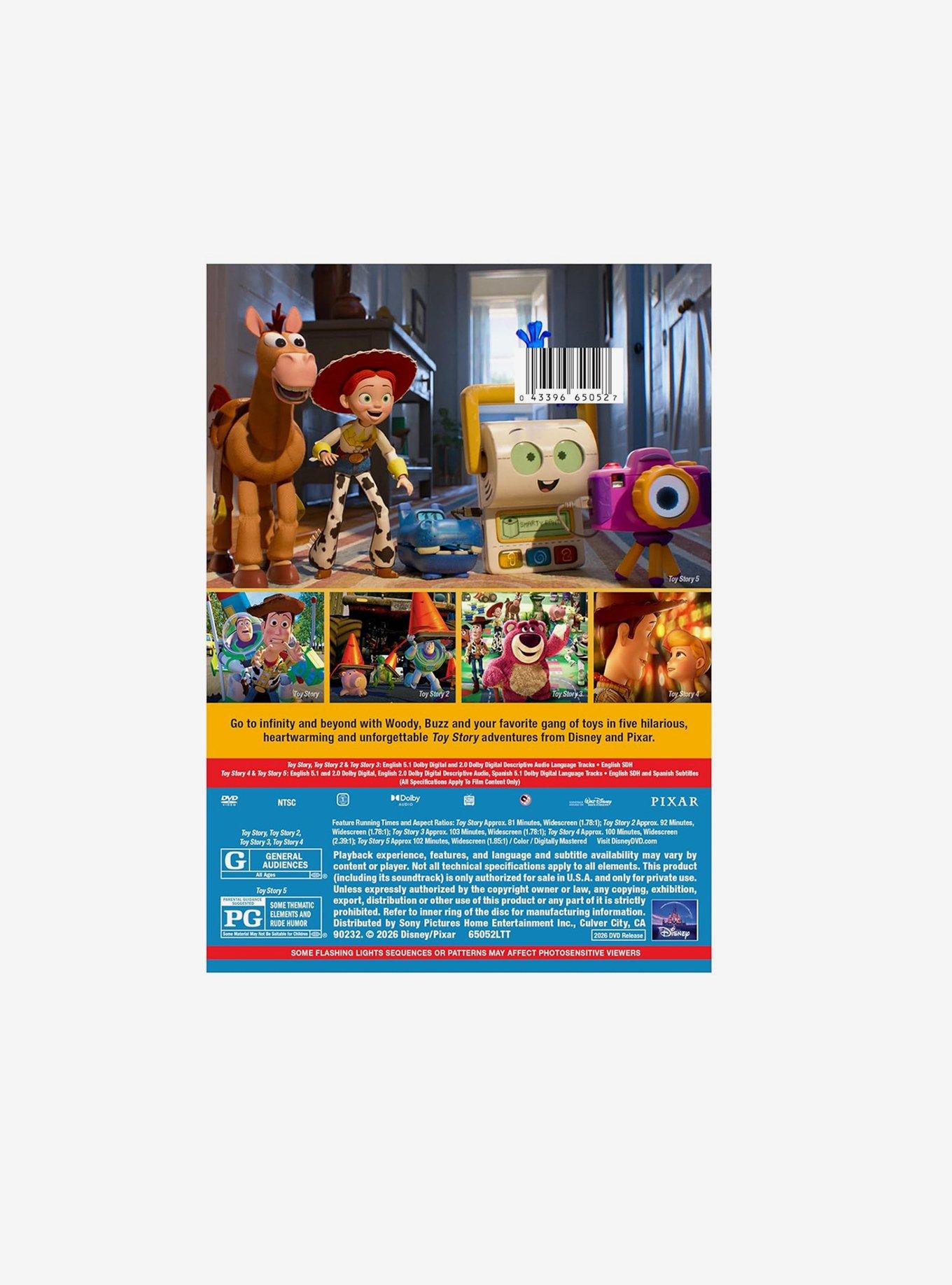 Toy Story Five Movie Collection Digital Video Disc, , alternate - view 2