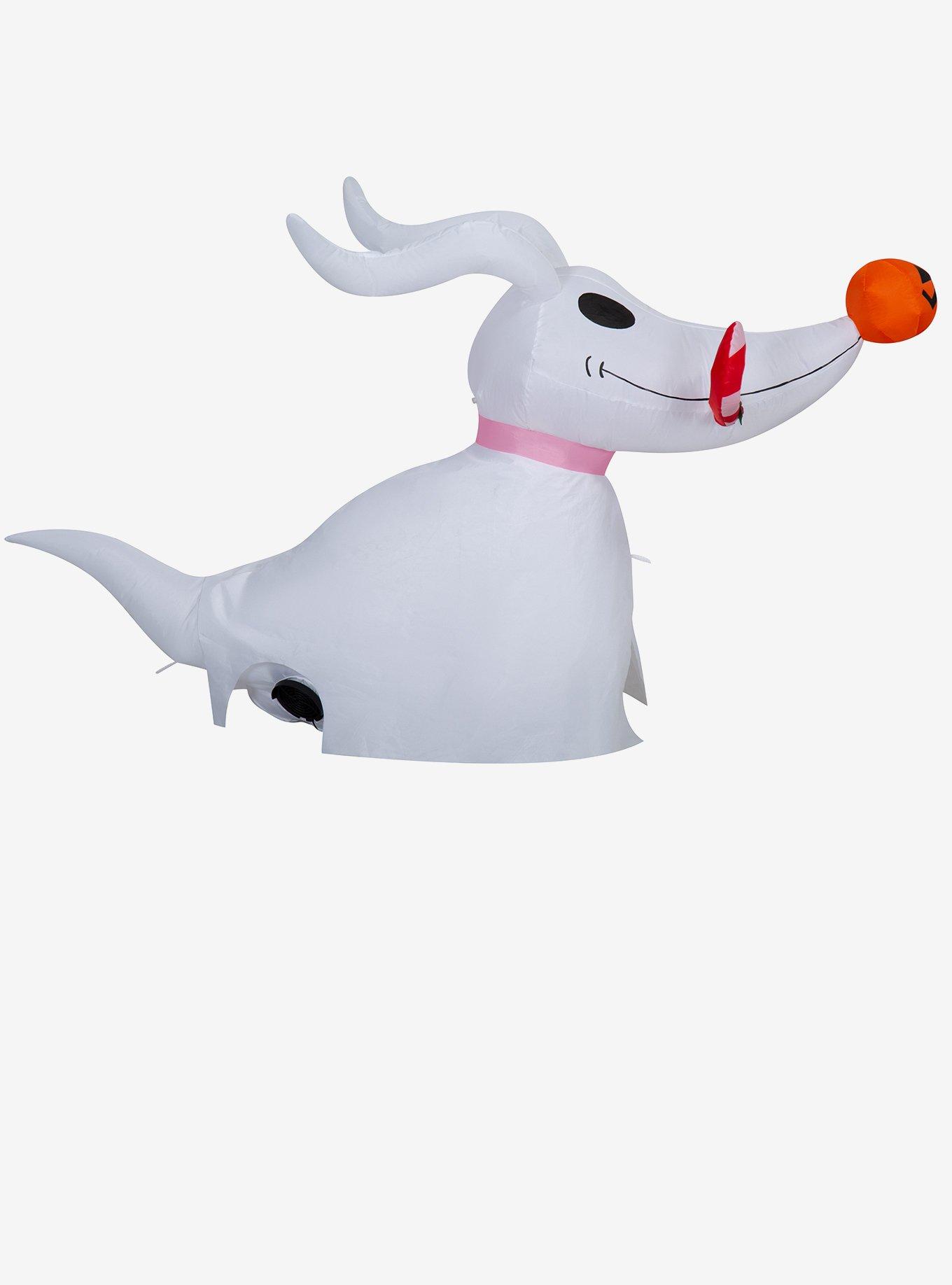 Disney Nightmare Before Christmas Stylized Zero with Candy Cane Airblown, , alternate - view 3
