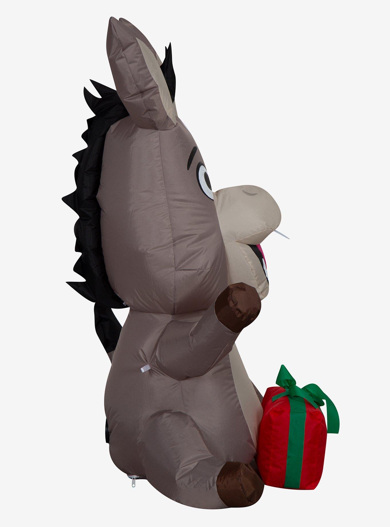 Shrek Donkey with Present From Shrek Airblown, , alternate - view 3