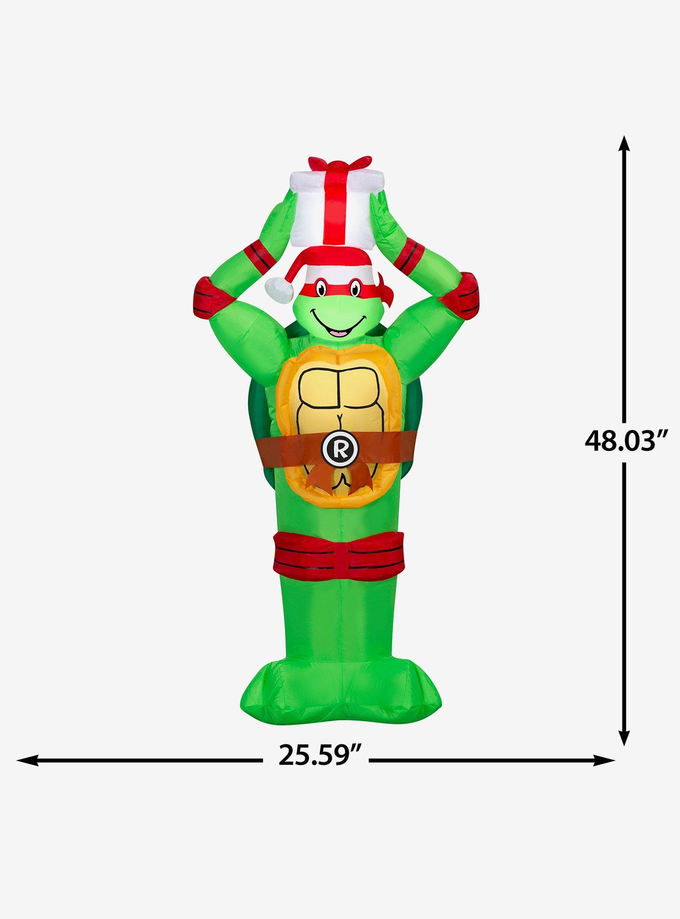 Teenage Mutant Ninja Turtles Classic Raphael with Present Airblown, , alternate - view 6