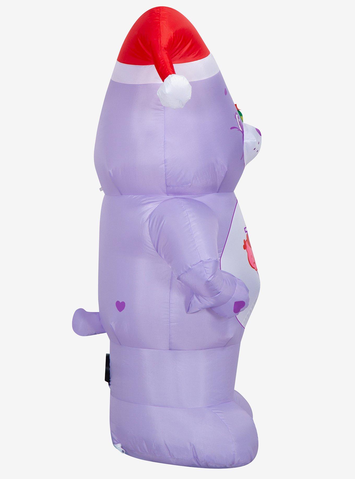 Care Bears Share in Santa Hat with Present Airblown, , alternate - view 3