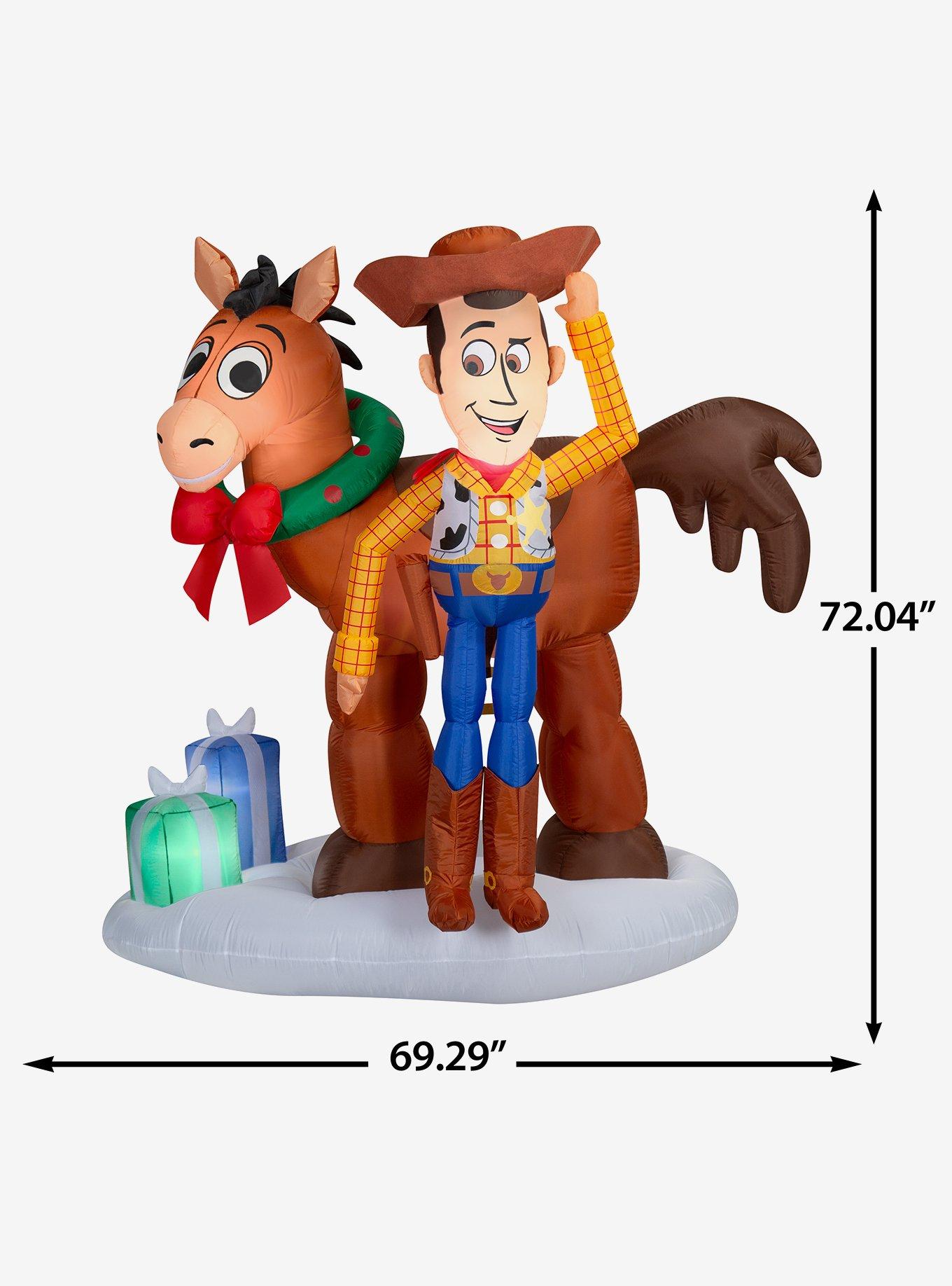 Disney Pixar Toy Story Woody and Bullseye with Presents Airblown, , alternate - view 6
