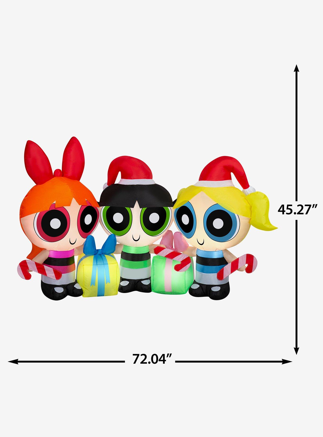 The Powerpuff Girls Stylized Blossom Bubbles Buttercup Scene Airblown, , alternate - view 6