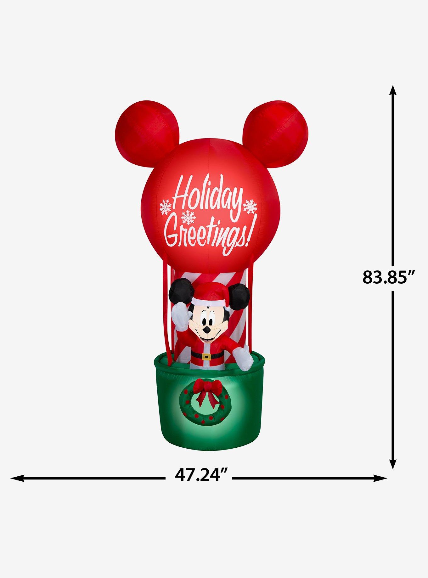 Disney Mickey Mouse Hot Air Balloon Airblown, , alternate - view 5