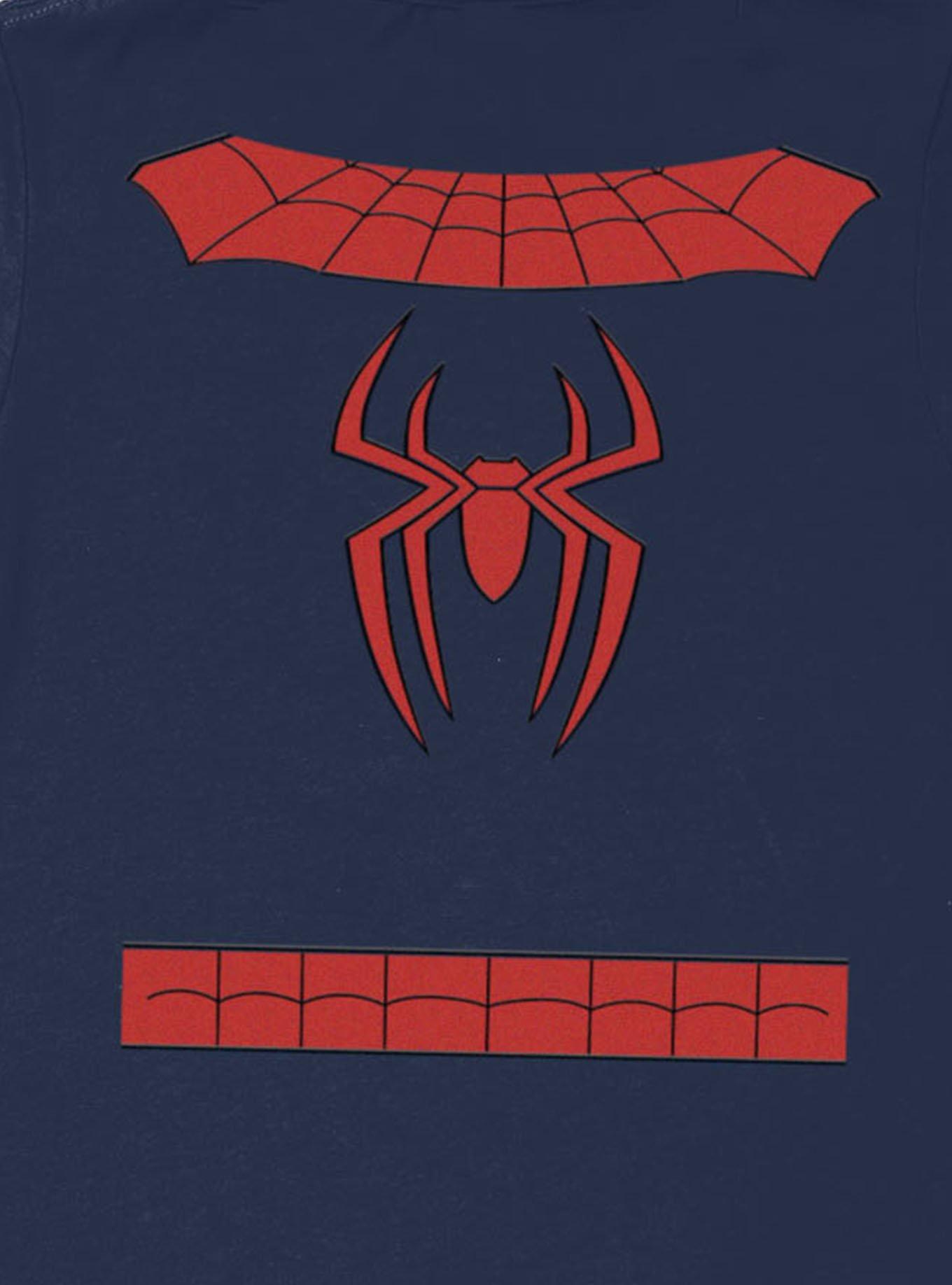 Marvel Spider-Man Brand New Day Costume Front And Back Womens T-Shirt