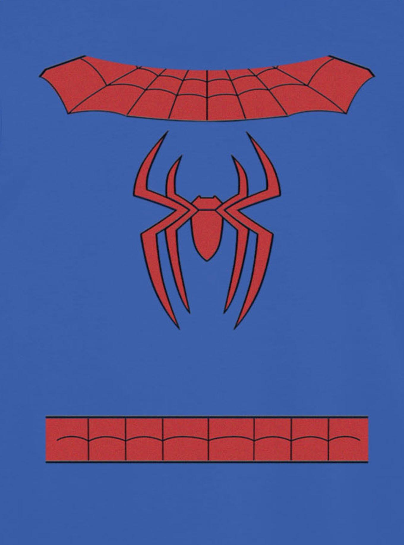 Marvel Spider-Man Brand New Day Costume Front And Back T-Shirt, ROYAL, alternate - view 4