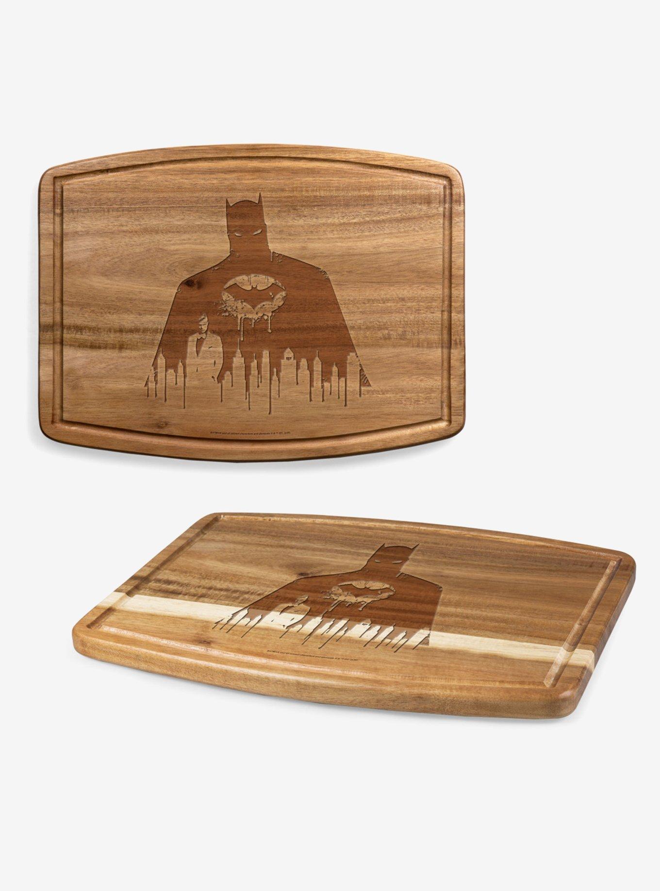 DC Comics Batman Acacia Wood Ovale Acacia Cutting Board, , alternate - view 3