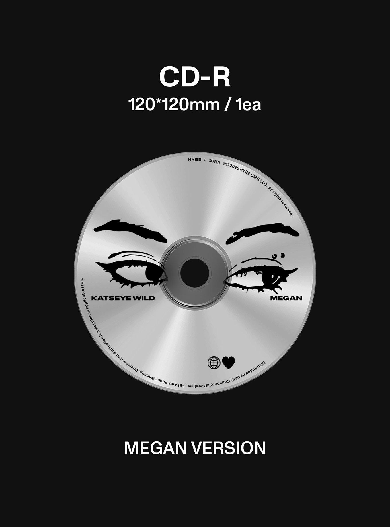 KATSEYE WILD (Megan Ver.) CD, , alternate - view 2