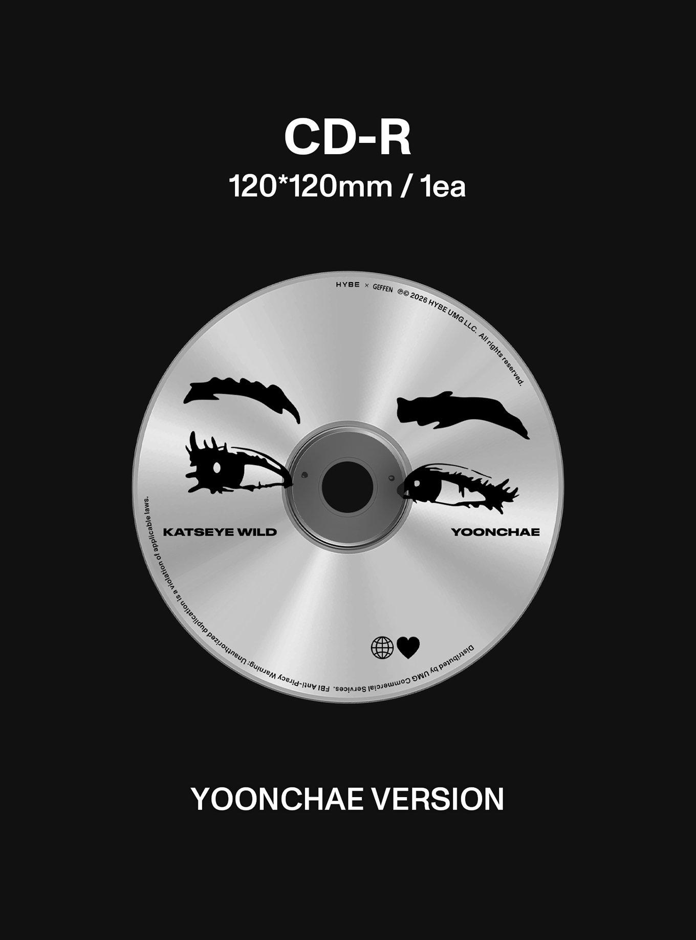 KATSEYE WILD (Yoonchae Ver.) CD, , alternate - view 2