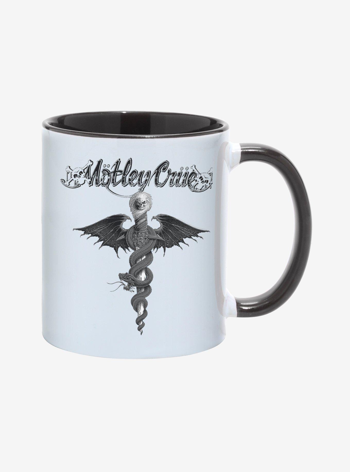 Motley Crue Dr. FeelGood Monochrome Logo 11OZ Mug, , alternate - view 2