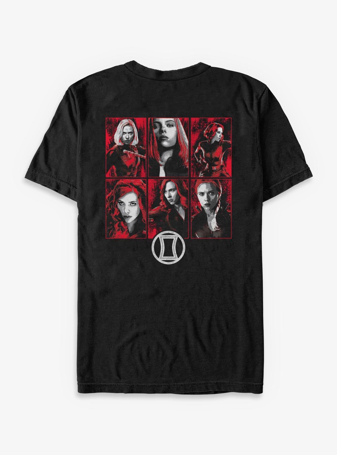 Marvel Avengers: Endgame Natasha Romanoff Black Widow T-Shirt Hot Topic Exclusive, BLACK, alternate - view 2