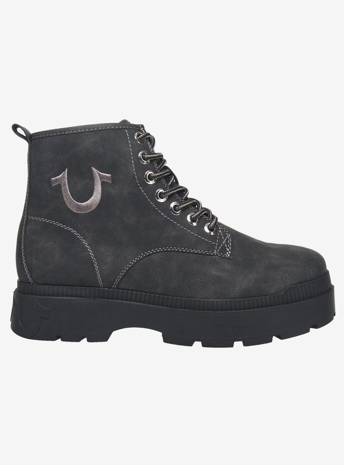 Jackson Horseshoe Logo Boot Black, BLACK, alternate - view 2