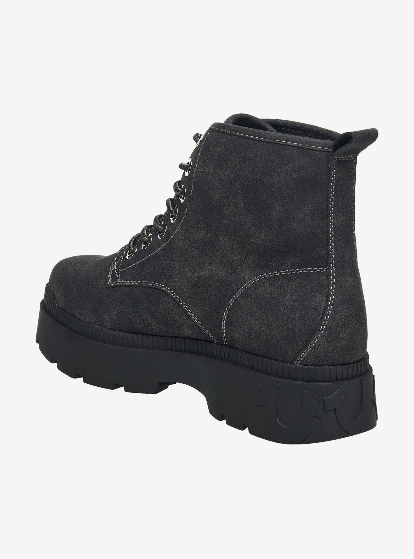 Jackson Horseshoe Logo Boot Black, BLACK, alternate - view 3