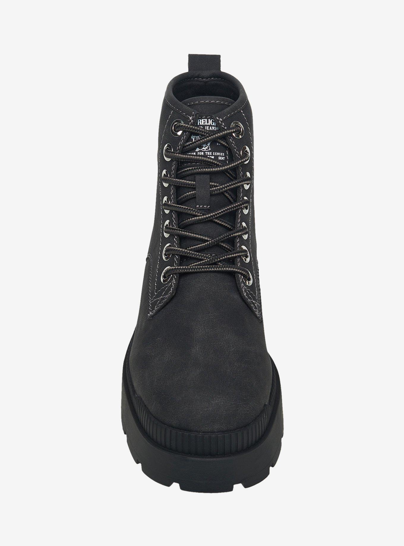 Jackson Horseshoe Logo Boot Black, BLACK, alternate - view 4