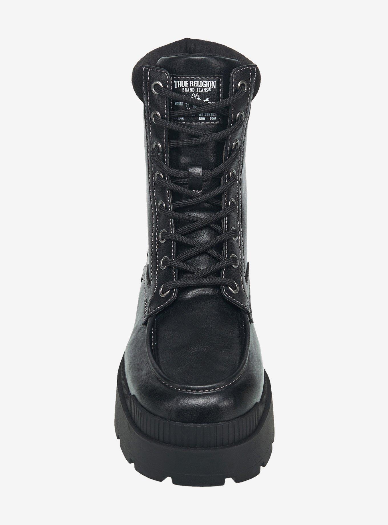 Weeknd Moc Toe Boot Black, BLACK, alternate - view 4