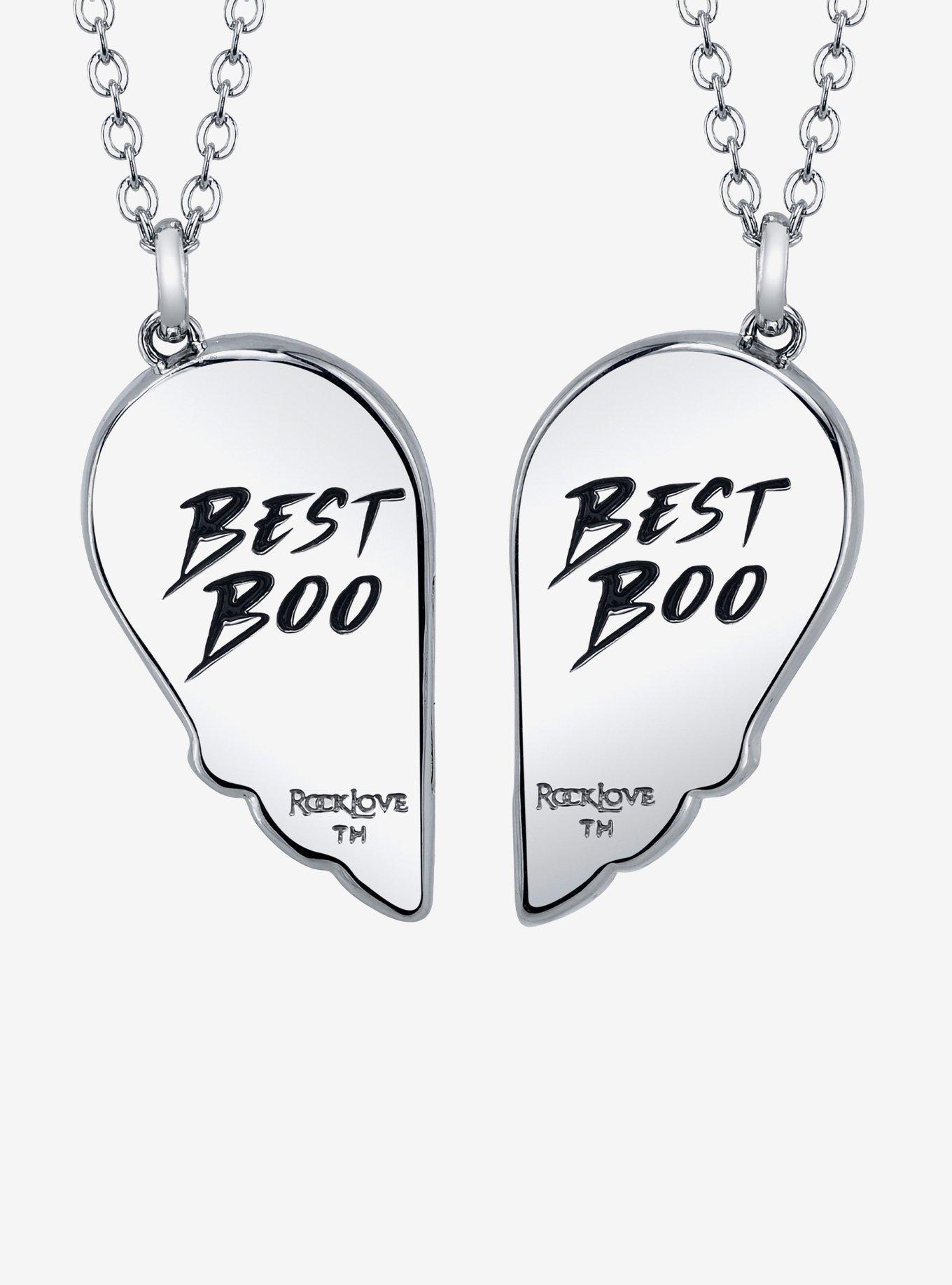 RockLove Boo-Tique Best Boos BFF Necklace Set, , alternate - view 2