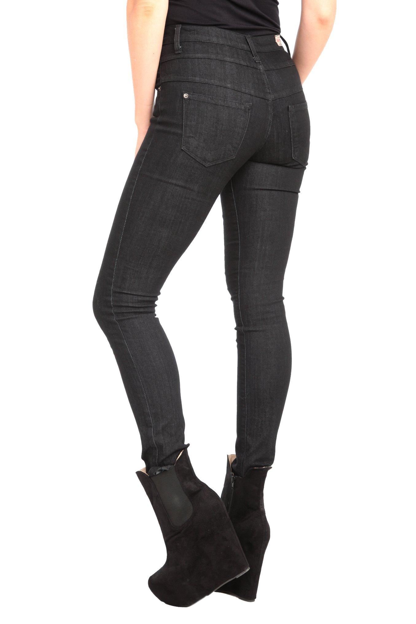 Judy Blue Black High-Waisted Skinny Jeans, , alternate