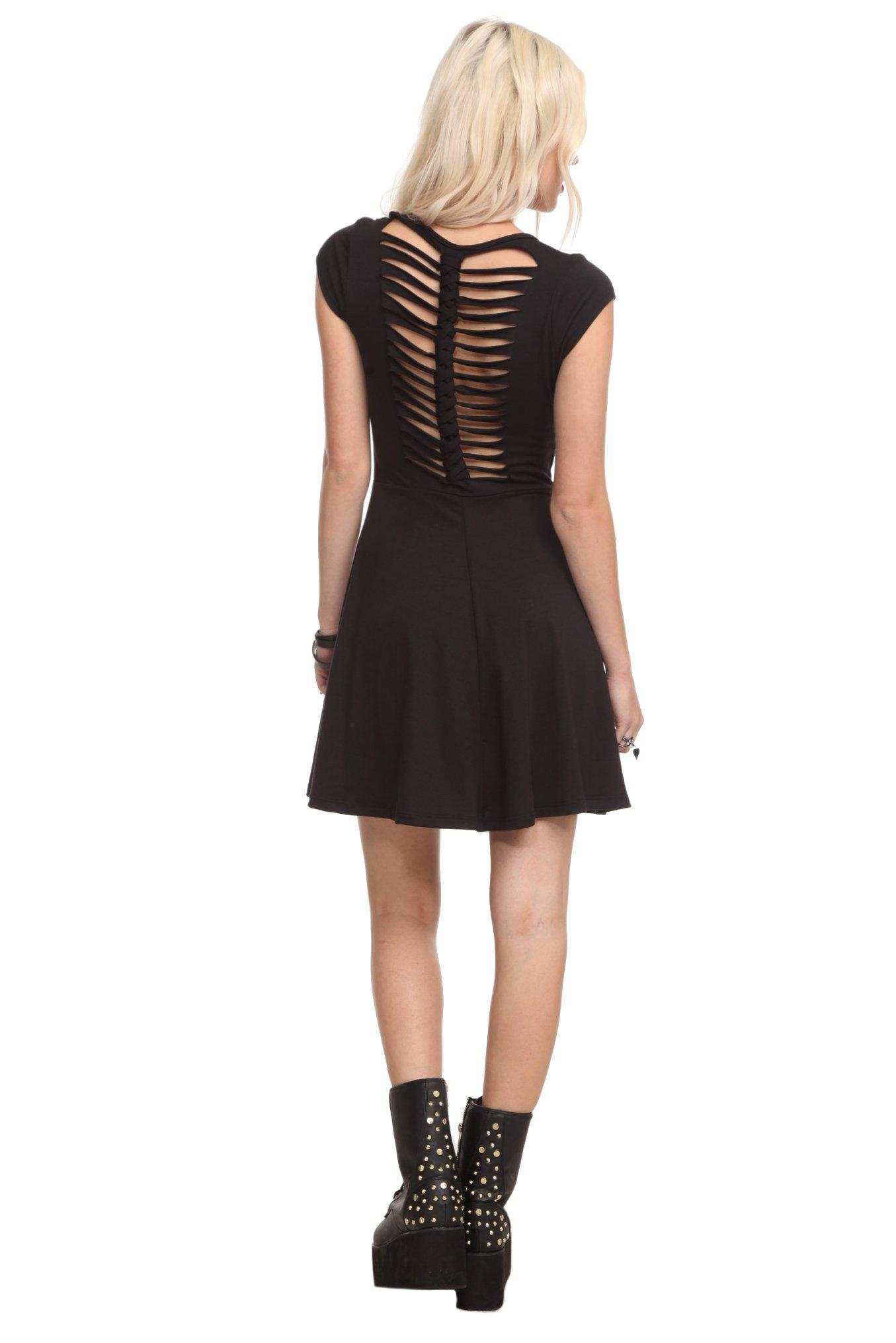 Teenage Runaway Rib Cage Dress, , alternate