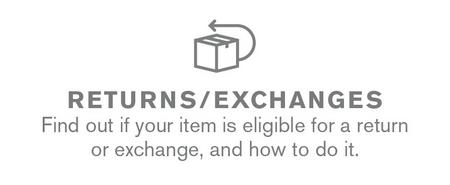 Learn About Returns & Exchanges