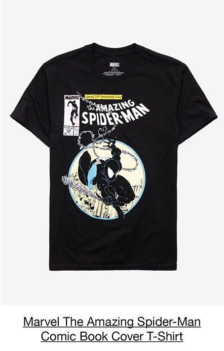 Marvel The Amazing Spider-Man Comic Book Cover T-Shirt