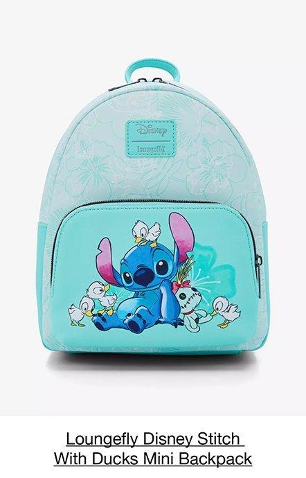 Loungefly Disney Stitch With Ducks Mini Backpack