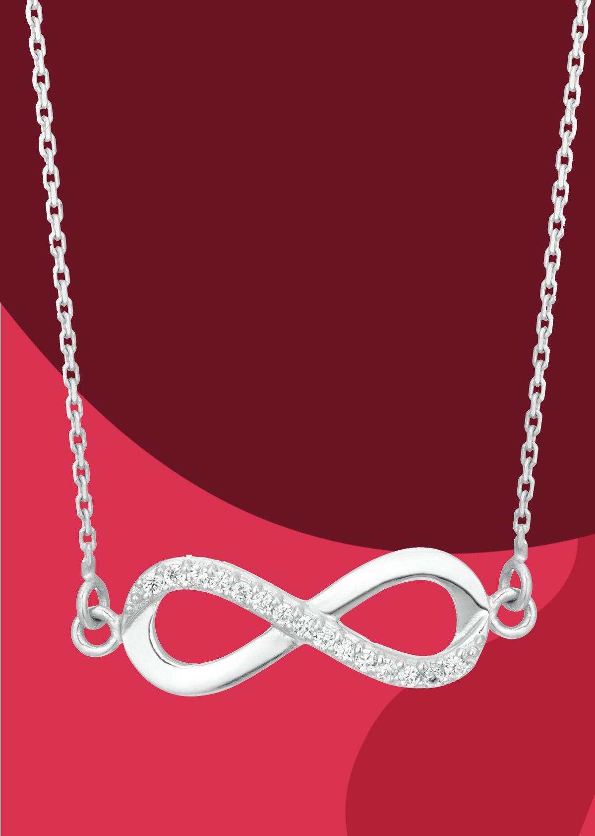 Infinity friendship necklace