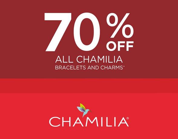 70% off chamilia