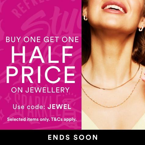 Buy One Get One Half Price On Jewellery