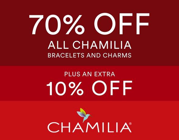 70% Off All Chamilia