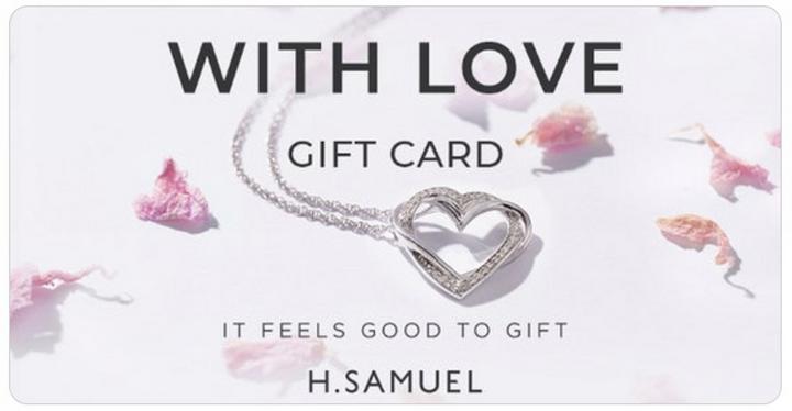 h.samuel gift card